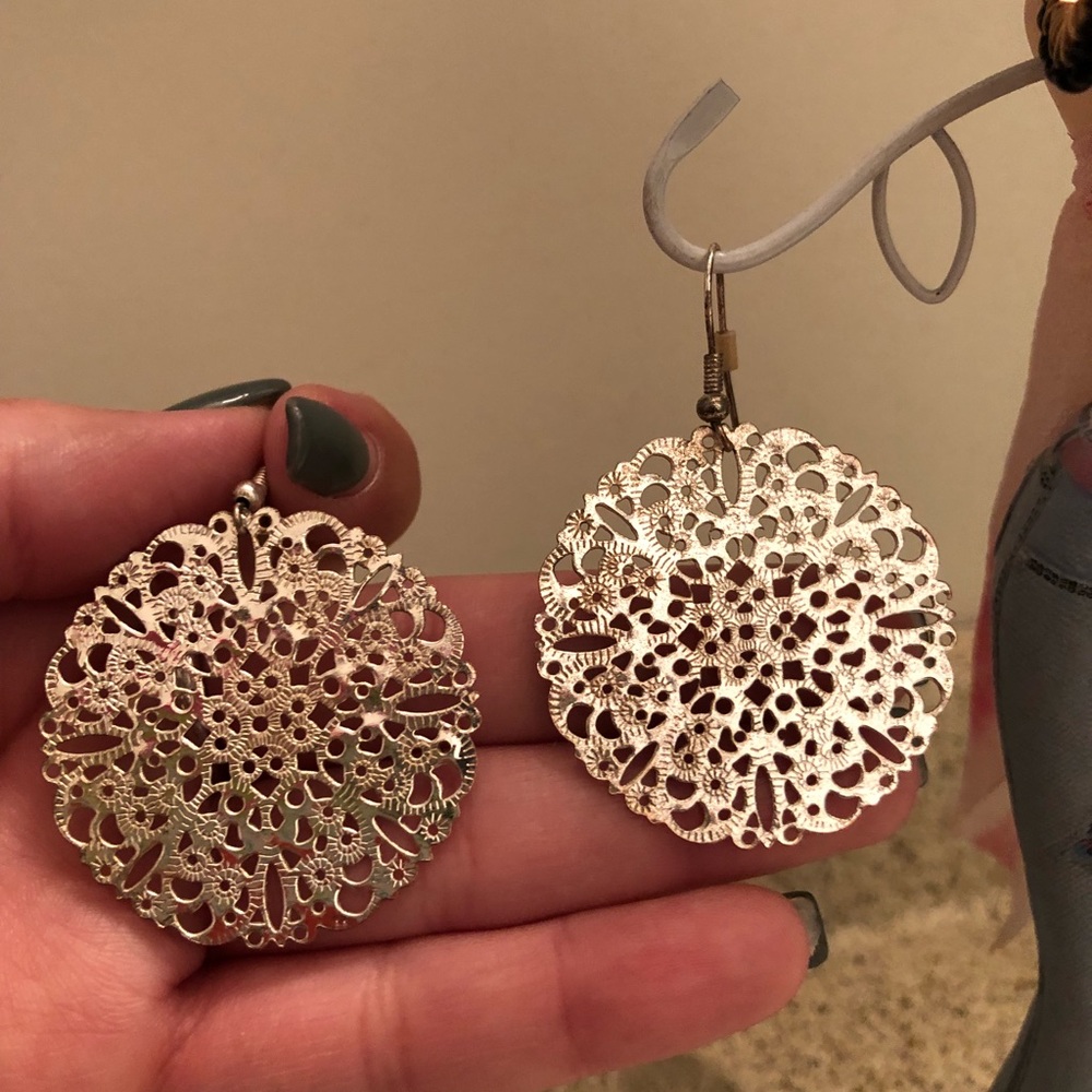 Sterling silver earrings